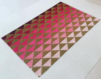 Ombre Triangles Small Flat